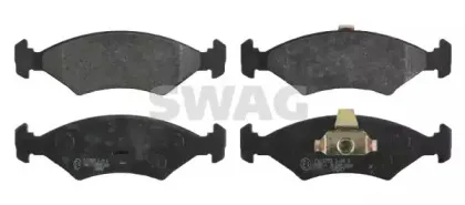 Комплект тормозных колодок, дисковый тормоз SWAG купить